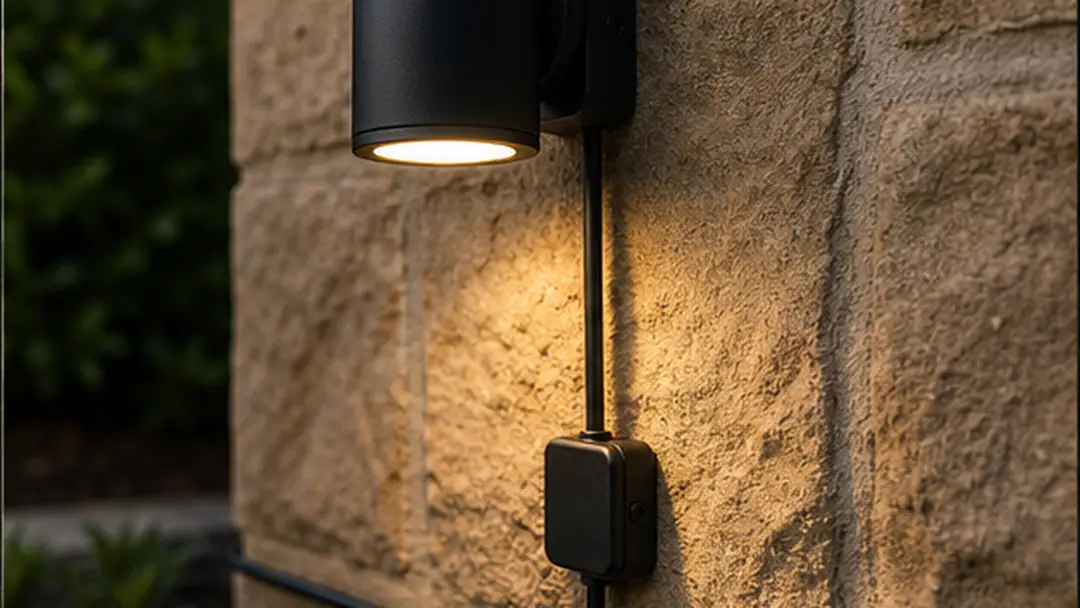 Illustrative garden lighting installation work in Laurencekirk